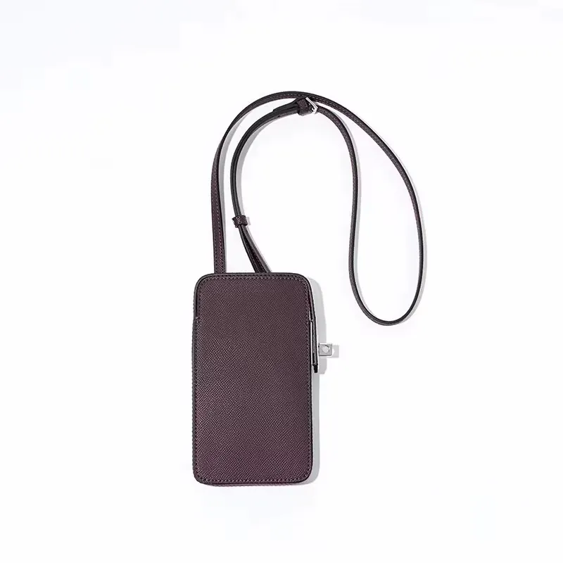 Bandouliere telephone SHAI chocolat
